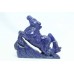 Natural blue lapiz lazuli gemstone Horse Figure Home Decorative Gift Item